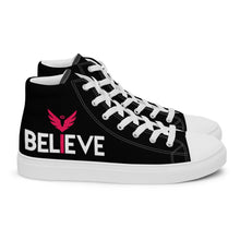 Load image into Gallery viewer, Men’s high top &quot;Believe&quot; shoes