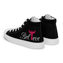 Load image into Gallery viewer, Women’s high top &quot;Believe&quot; shoes